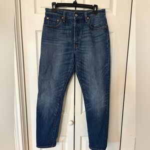 Levi's 501’s Skinny Blue Jeans 29
